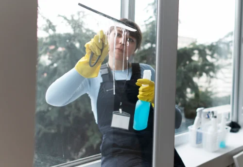Nettoyage de vitres intérieures et extérieures à Auty